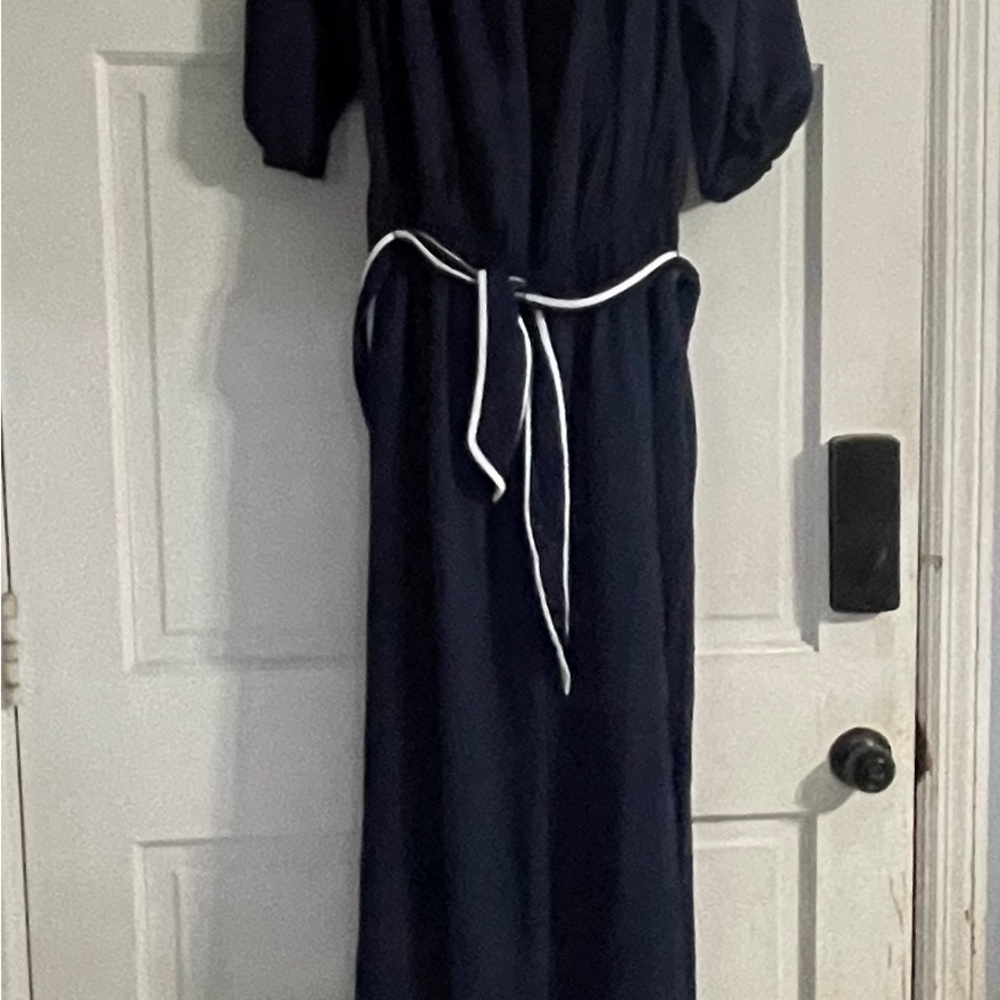 Navy Blue Women's Jumpsuit
